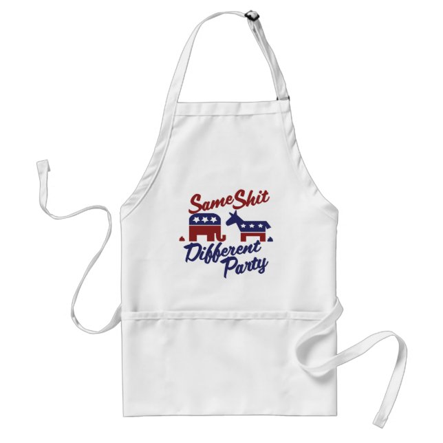 Political Humor Adult Apron (Front)