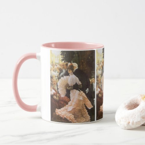 Political Lady by James Tissot Vintage Victorian Mug
