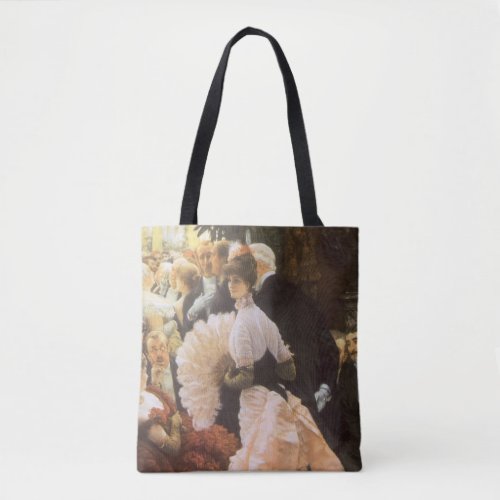 Political Lady by James Tissot Vintage Victorian Tote Bag