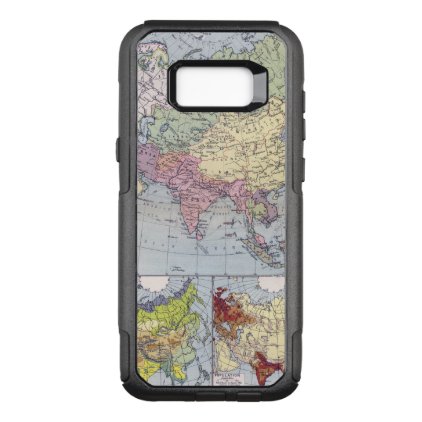 Political Map | Asia OtterBox Commuter Samsung Galaxy S8+ Case