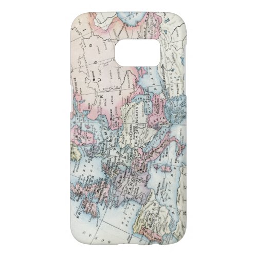 Political Map of Europe 1916 Samsung Galaxy S7 Case