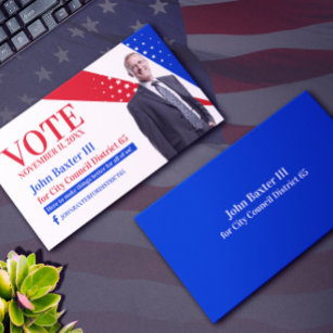 Political Office Business Card
