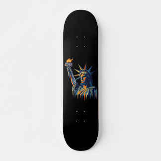 Political Protest liberty Skateboard