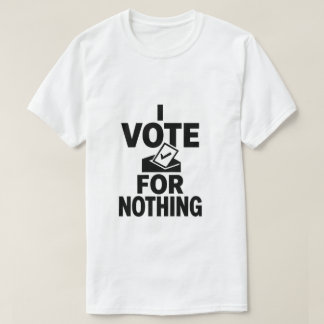 Political Satire Minimal Meme Design T-Shirt