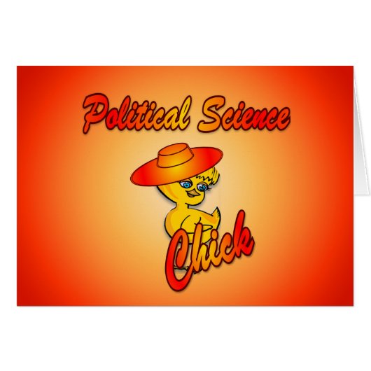 Political Science Chick #5 (Front Horizontal)
