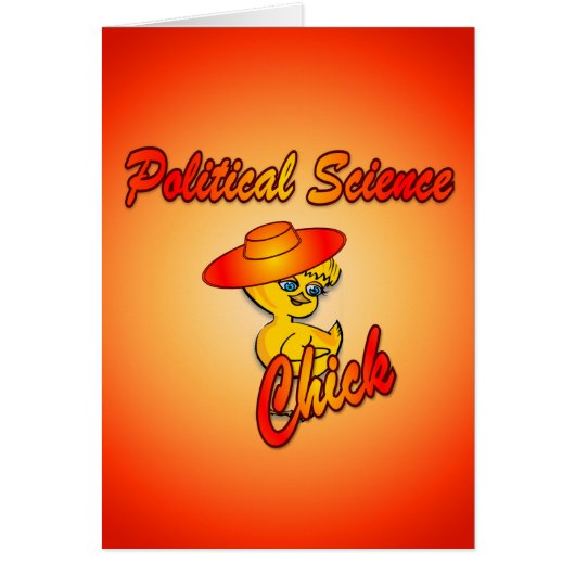 Political Science Chick #5 (Front)