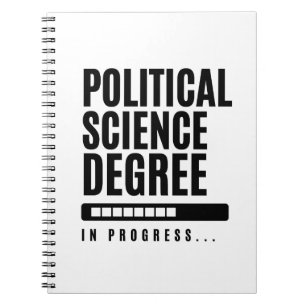 Political Science Degree Gift Notebook