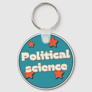 Political science keychain