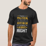Political Science Major For Back To School T-Shirt<br><div class="desc">Political Science Major For Back To School.</div>