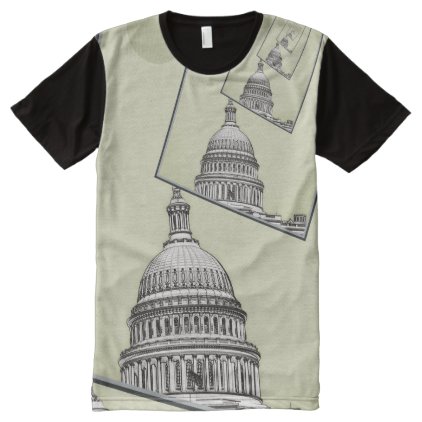 Political Spin All-Over-Print T-Shirt