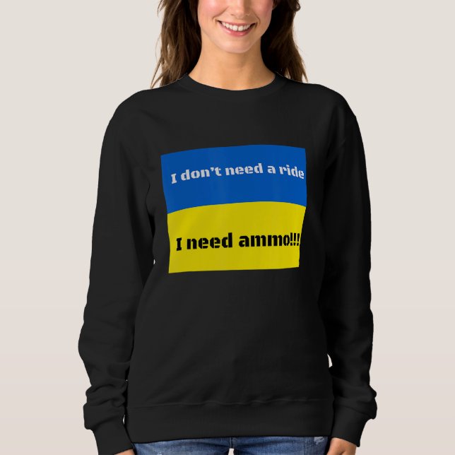 Political Statement Sweatshirt (Front)