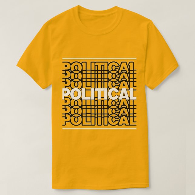 "Political" T-Shirt (Design Front)
