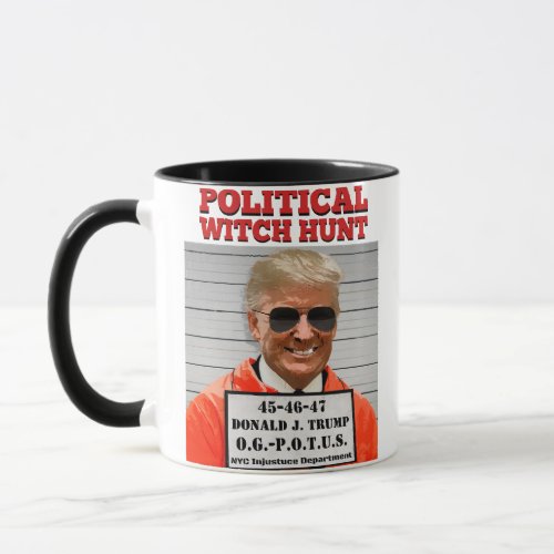 Political Witch Hunt of Donald Trump  Mug