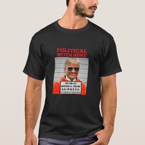 Political Witch Hunt of Donald Trump  T_Shirt