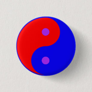 Political Yin Yang Button
