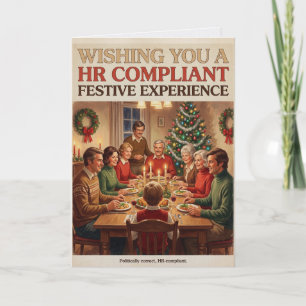 Politically Correct HR Approved Holiday Card