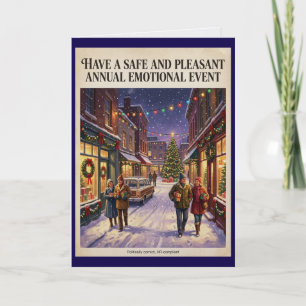 Politically Correct HR Approved Holiday Christmas Card