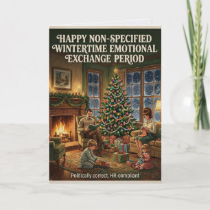 Politically Correct HR Approved Holiday Christmas Card