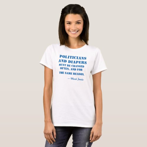 Politicians and Diapers T_Shirt