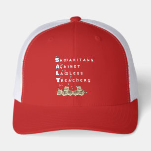 Politics - Anti-Ice Red/White Retro Trucker Hat
