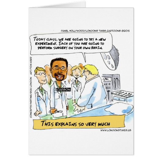 Politics: Does It Take Brain Surgery? Cards (Front)