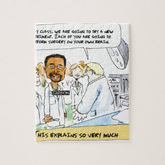 Politics: Does It Take Brain Surgery? Jigsaw Puzzle