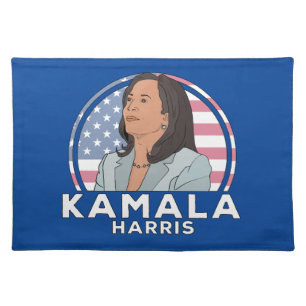 Politics Kamala Harris Cloth Placemat