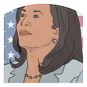 Politics Kamala Harris Door Sign