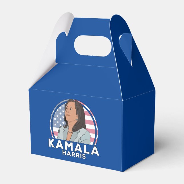 Politics Kamala Harris Favor Boxes (Front Side)