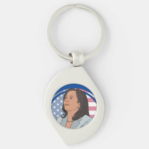 Politics Kamala Harris Keychain