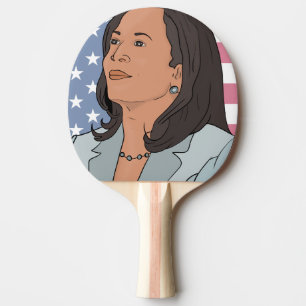 Politics Kamala Harris Ping Pong Paddle