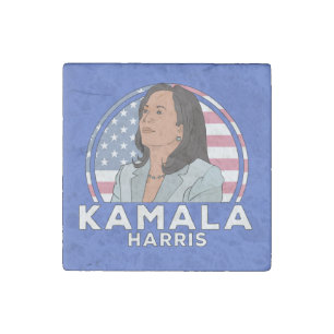 Politics Kamala Harris Stone Magnet