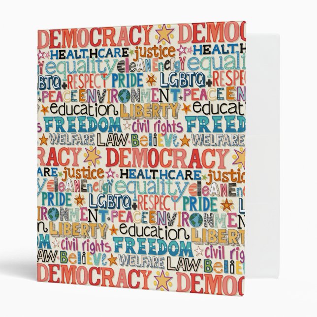 politics matters 3 ring binder (Front/Inside)