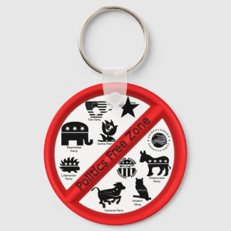 Politics Replant Keychain