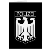 POLIZEI - German Police Symbol Gifts (Front)