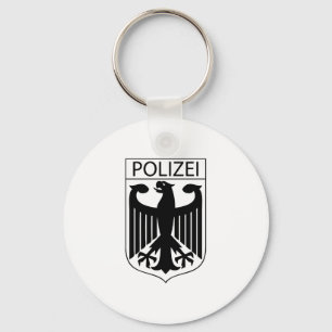 POLIZEI - German Police Symbol Gifts Keychain
