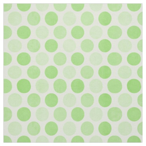 Polk Dots Green Fabric