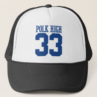 polk high trucker hat