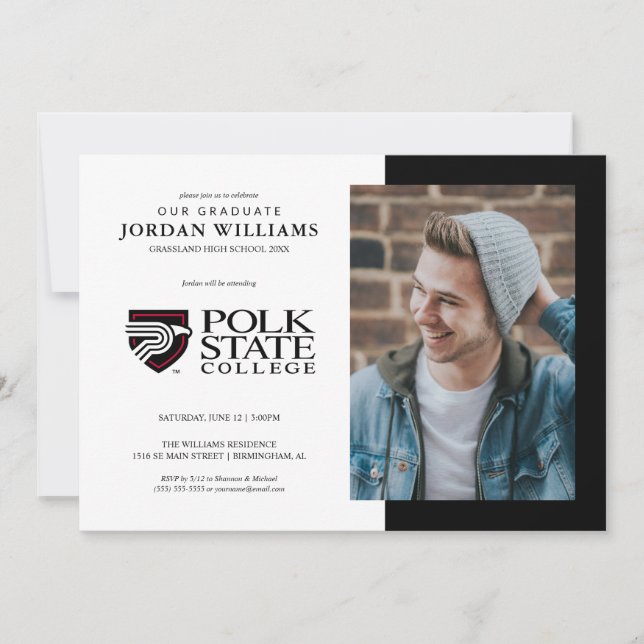Polk State College Graduation Announcement (Front)