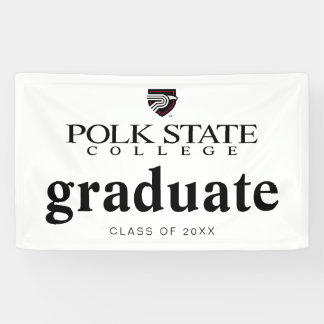 Polk State College Graduation Banner
