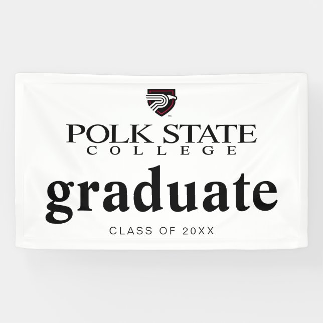 Polk State College Graduation Banner (Horizontal)