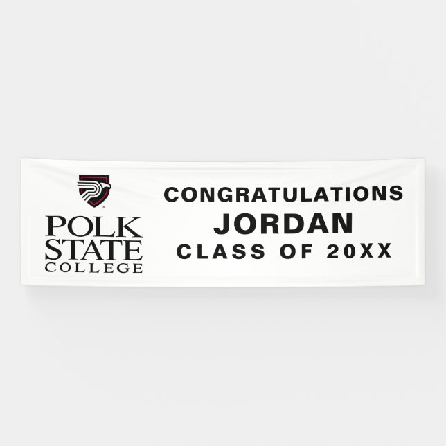 Polk State College Graduation Banner (Horizontal)