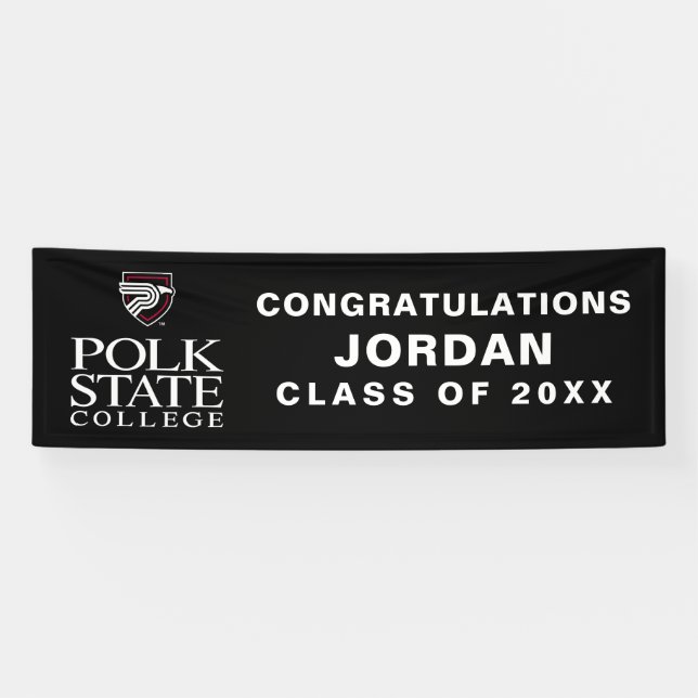 Polk State College Graduation Banner (Horizontal)