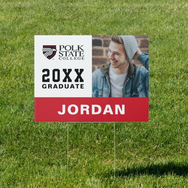 Polk State College Graduation Sign (Insitu)
