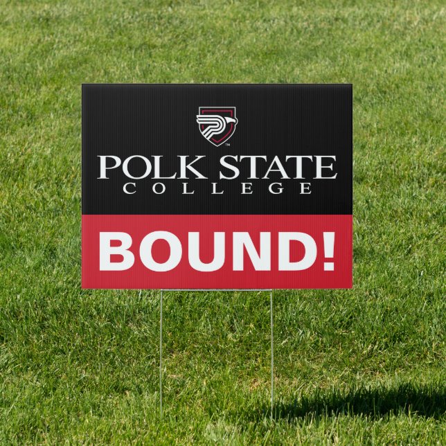 Polk State College Graduation Sign (Insitu)