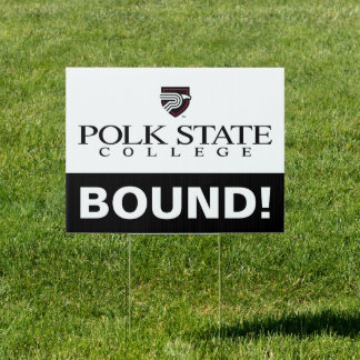 Polk State College Graduation Sign