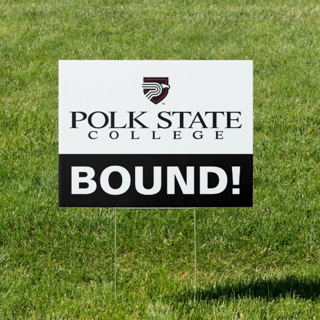 Polk State College Graduation Sign (Insitu)