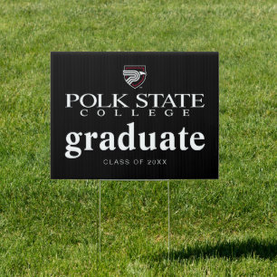 Polk State College Graduation Sign