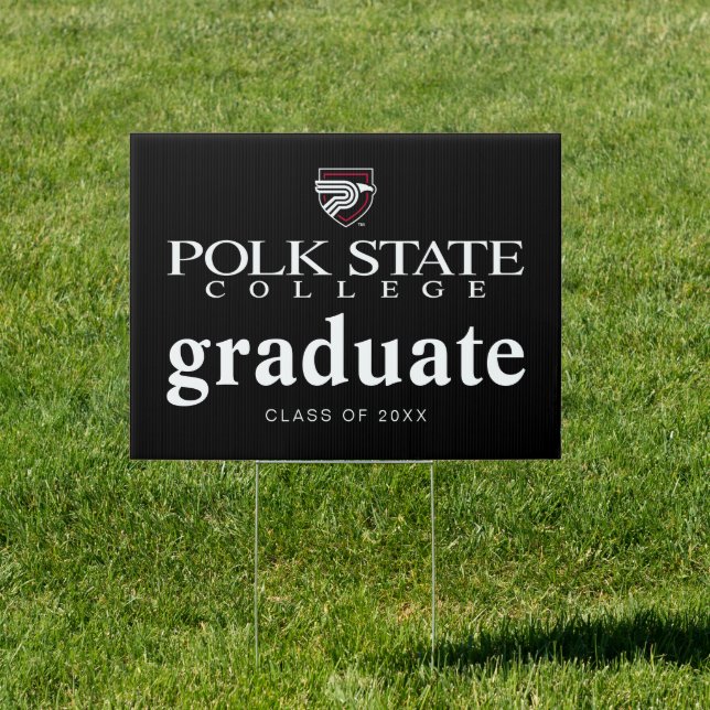 Polk State College Graduation Sign (Insitu)