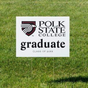Polk State College Graduation Sign